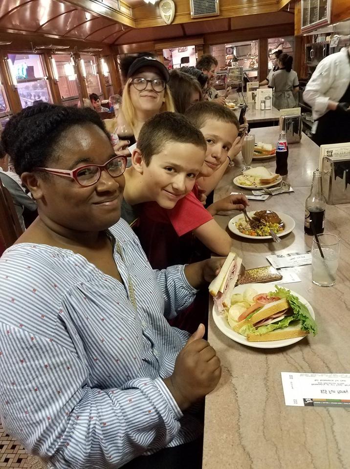 Lunch at Henry Ford Museum Summer 2019